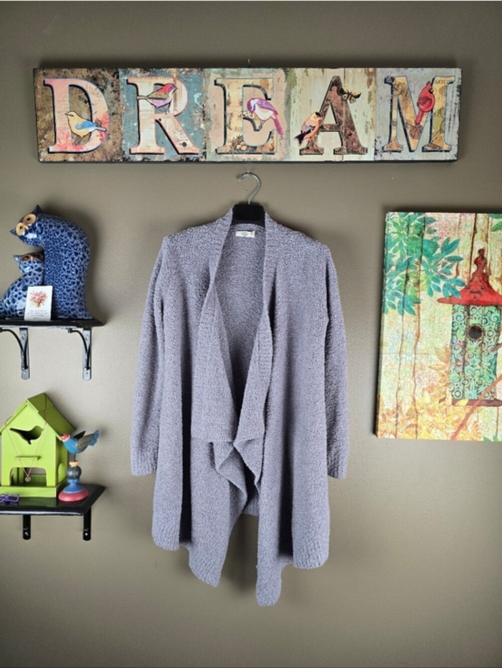 Ugg Phoebe Wrap Open Front Cardigan Sweater Small